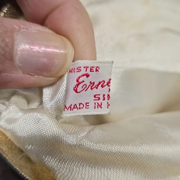 {Mr. Ernest Simon} Vintage Elegant White Beaded Women's Bag - Picture 11 of 12